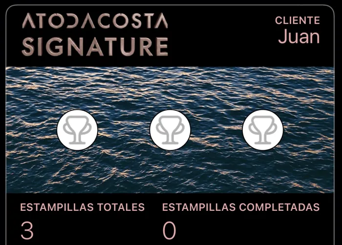 Tarjeta Signature